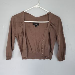 Short Brown Sweater